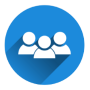 Customer and company management illustration