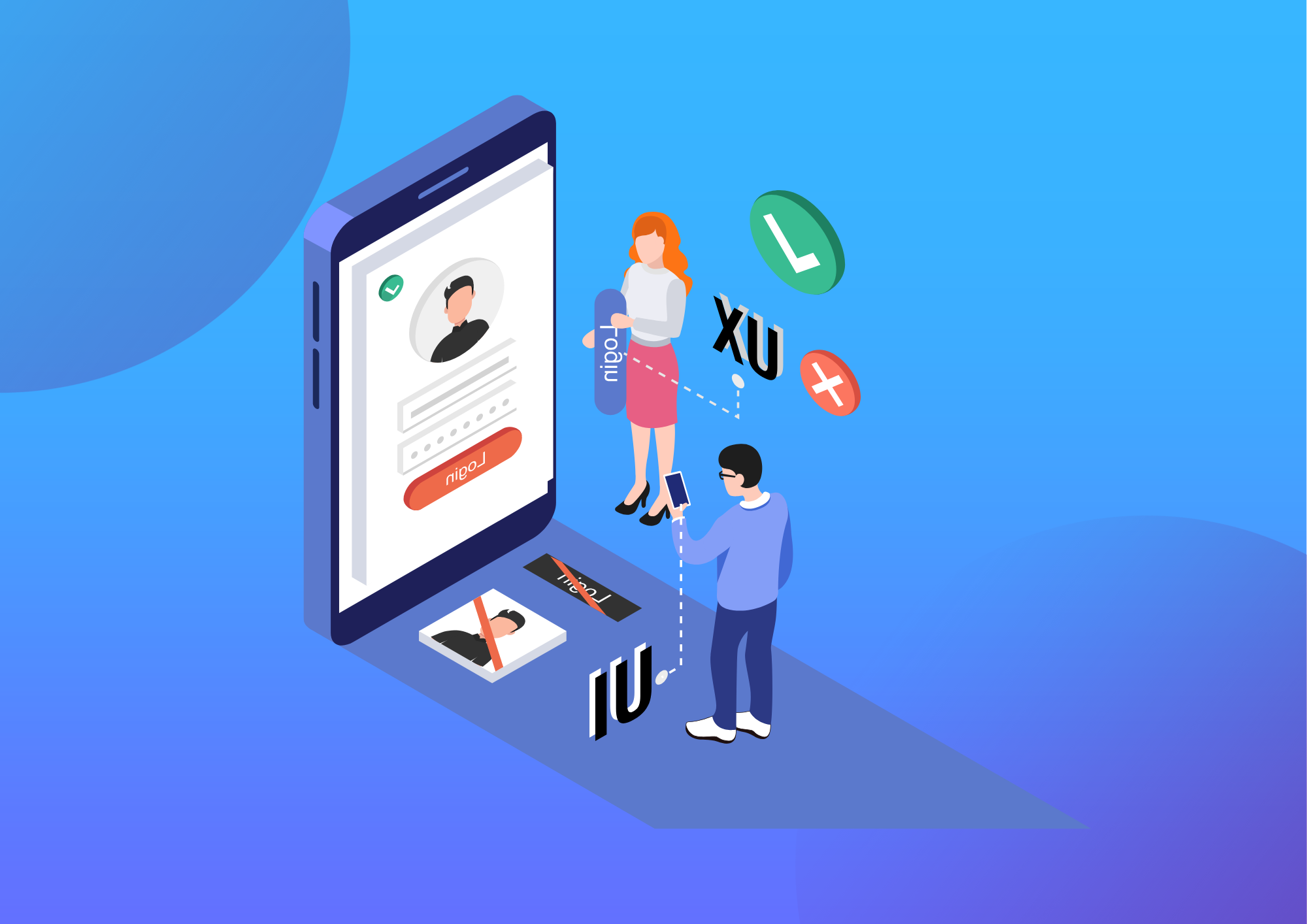 Live-Tech CMS customer support and business communication illustration